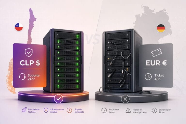 Hosting en Chile vs Hetzner: ¿Cuál conviene realmente para tu negocio?
